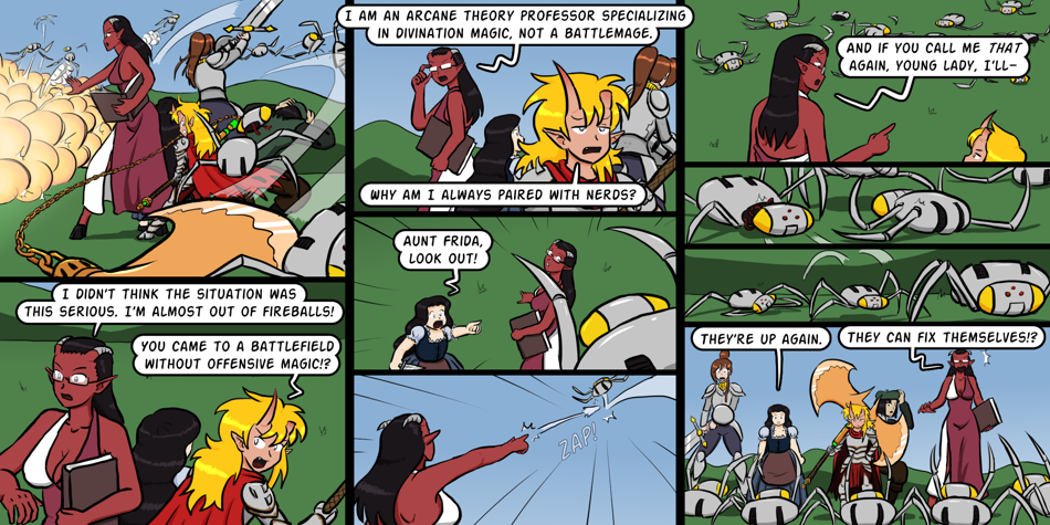 Breadfinder - Episode 324, Page 1: 324-Self-repairing little menaces